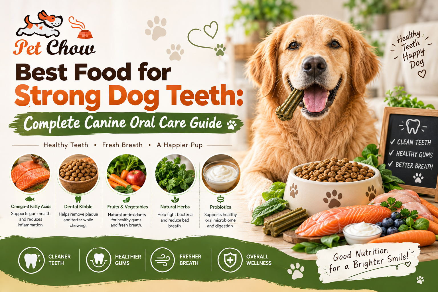 Best Food for Strong Dog Teeth: Complete Canine Oral Care Guide