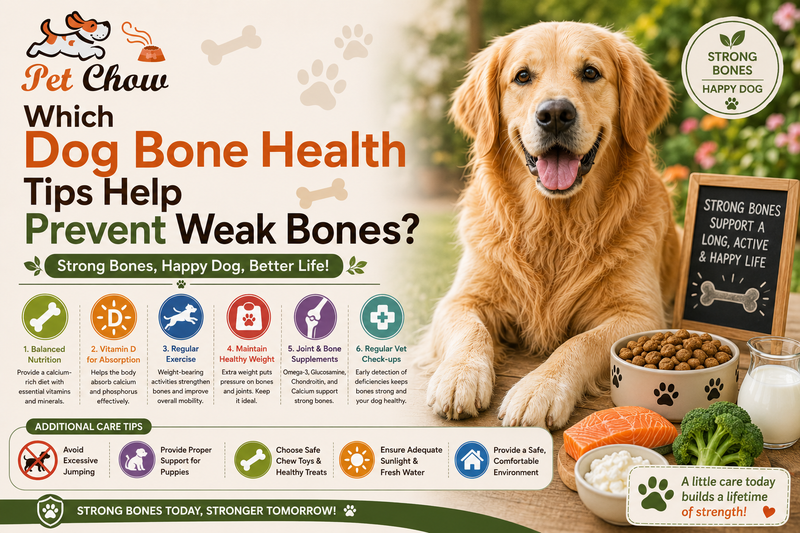 Dog Bone Health Tips Help Prevent Weak Bones?