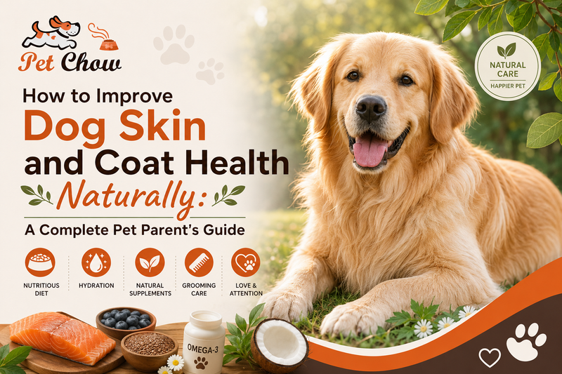 Dog Skin and Coat Health Naturally