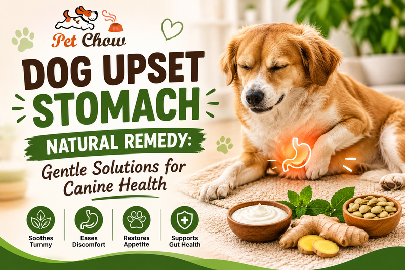 Dog Upset Stomach Natural Remedy
