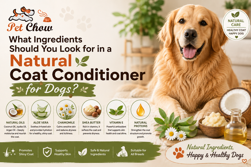 What Ingredients Should You Look for in a Natural Coat Conditioner for Dogs?