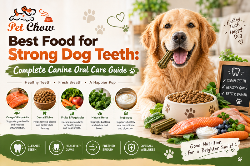 Best Food for Strong Dog Teeth: Complete Canine Oral Care Guide