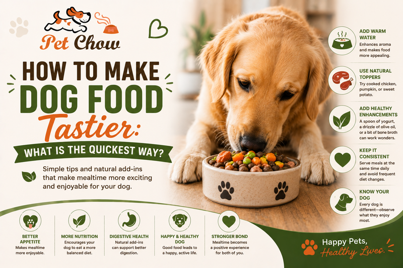 How to Make Dog Food Tastie