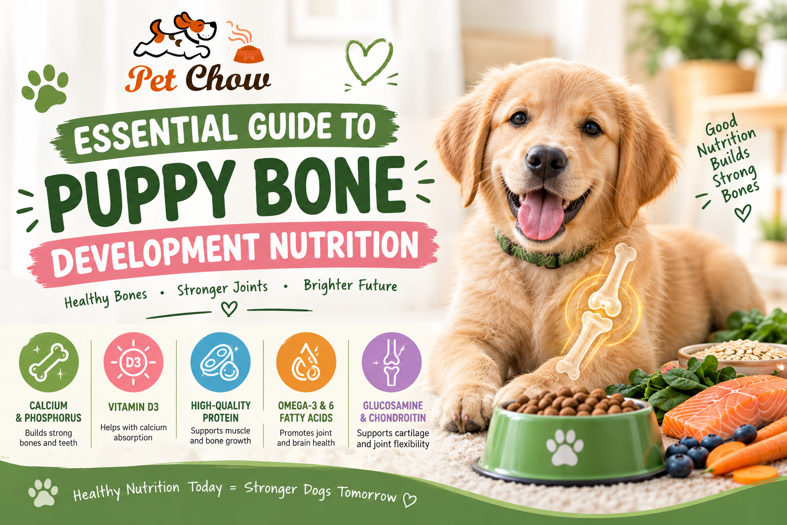 Essential Guide to Puppy Bone Development Nutrition