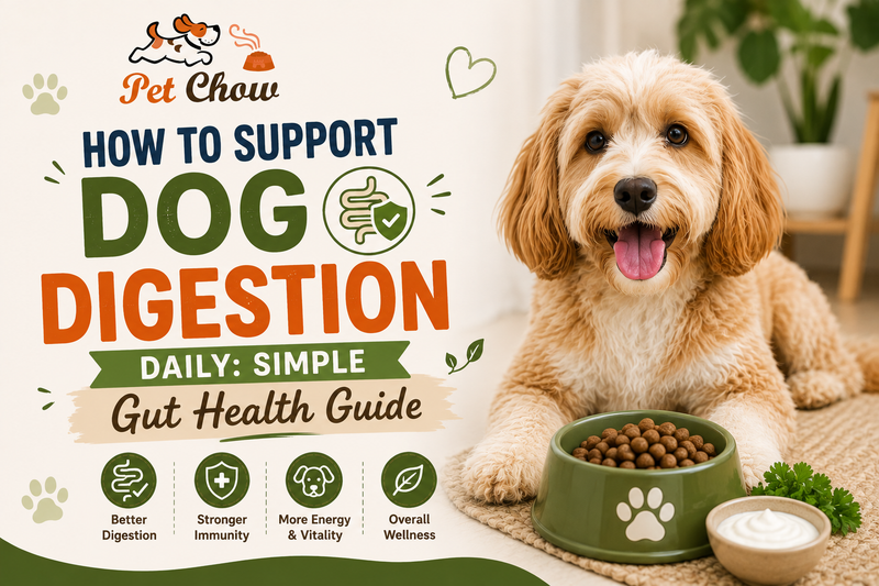 How to Support Dog Digestion Daily