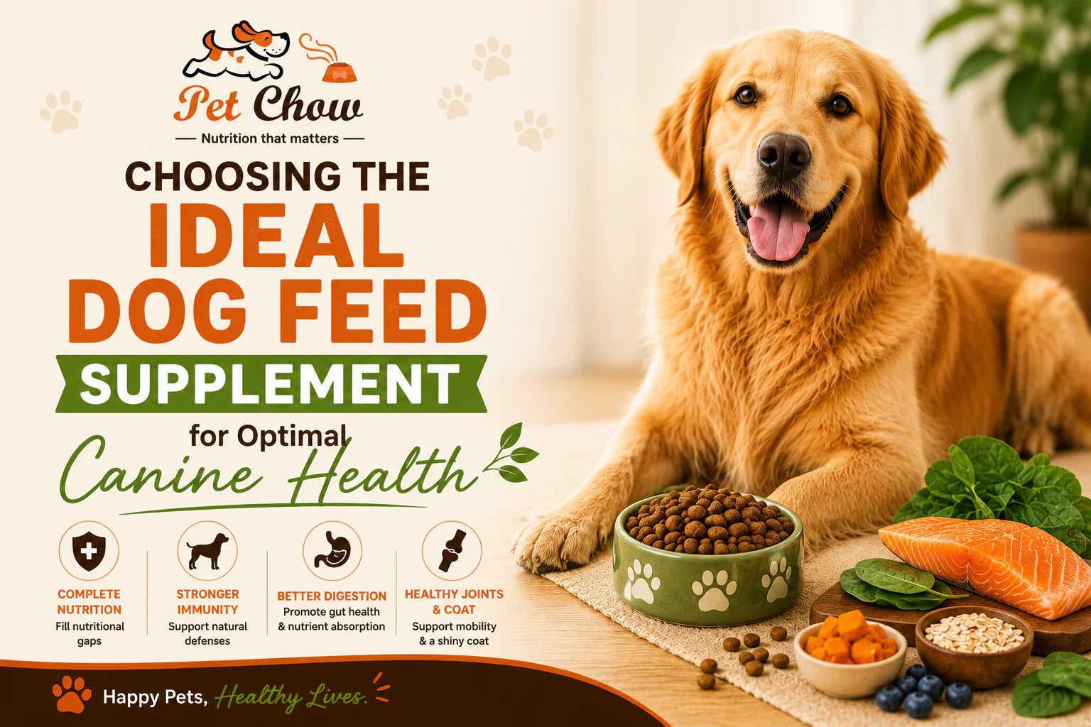 Ideal Dog Feed Supplement