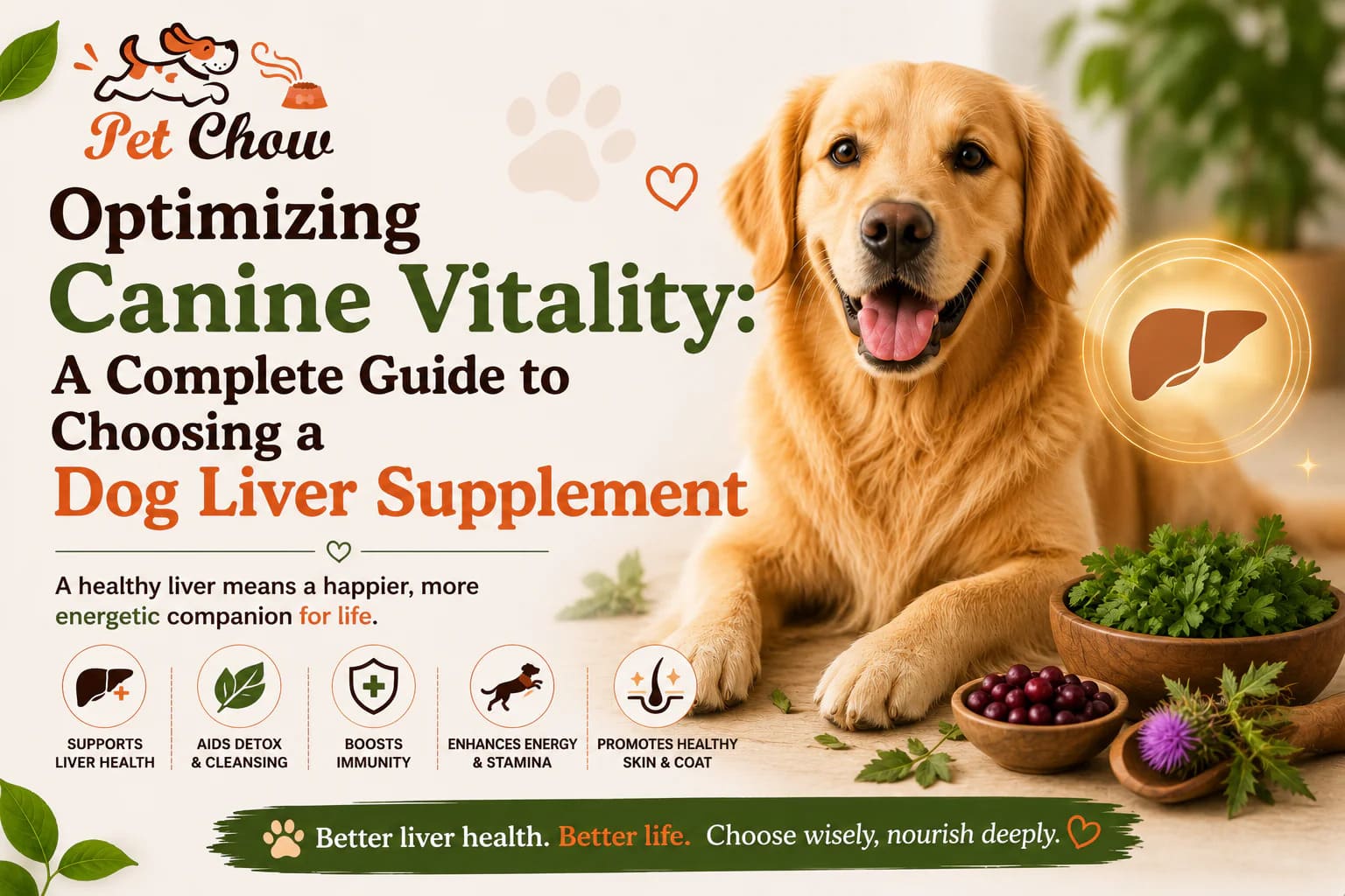 Optimizing Canine Vitality: A Complete Guide to Choosing a Dog Liver Supplement