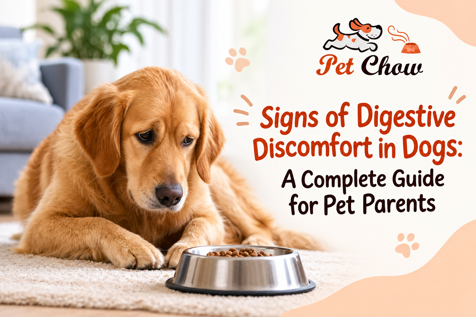 Signs of Digestive Discomfort in Dogs