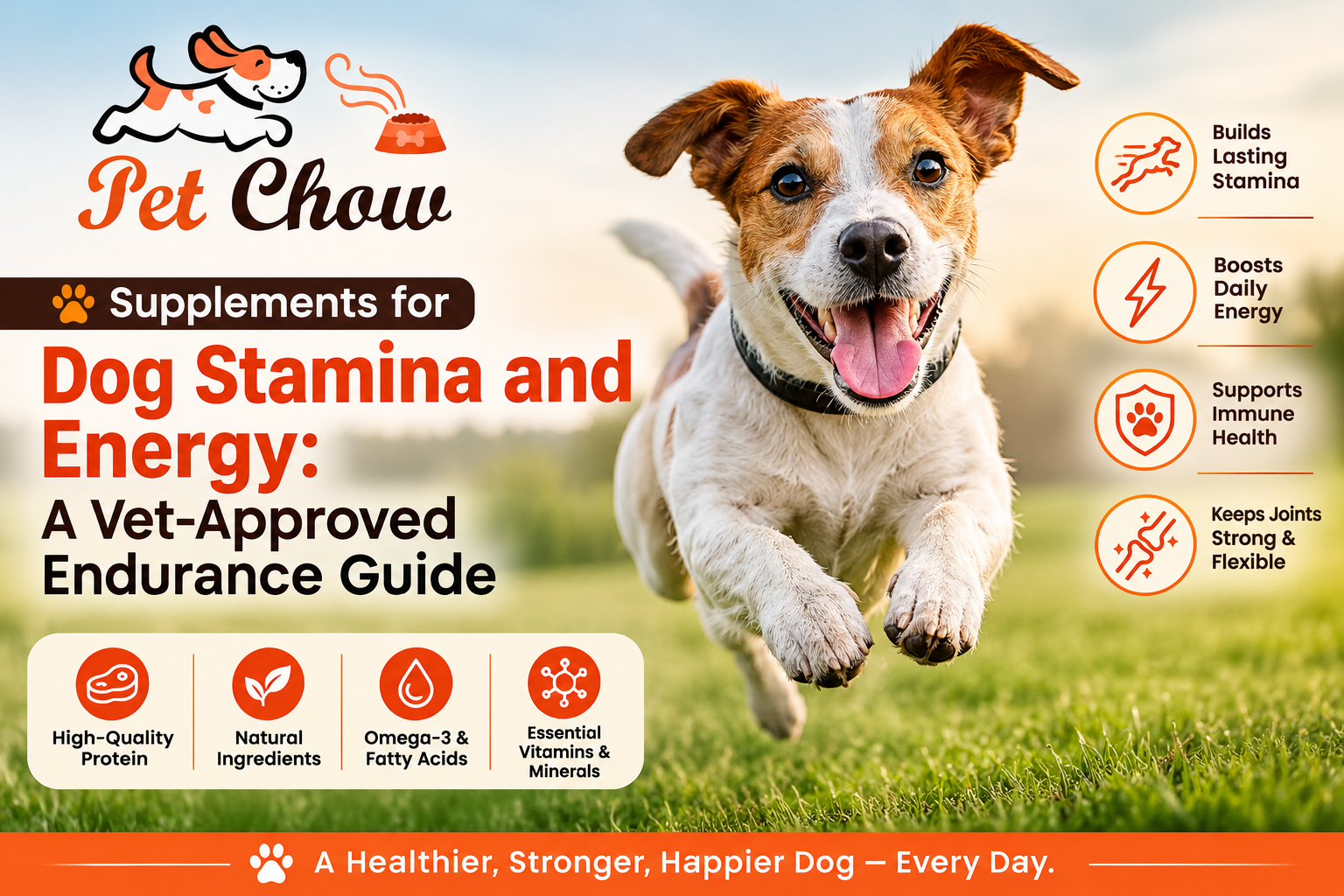 Supplements for Dog Stamina and Energy