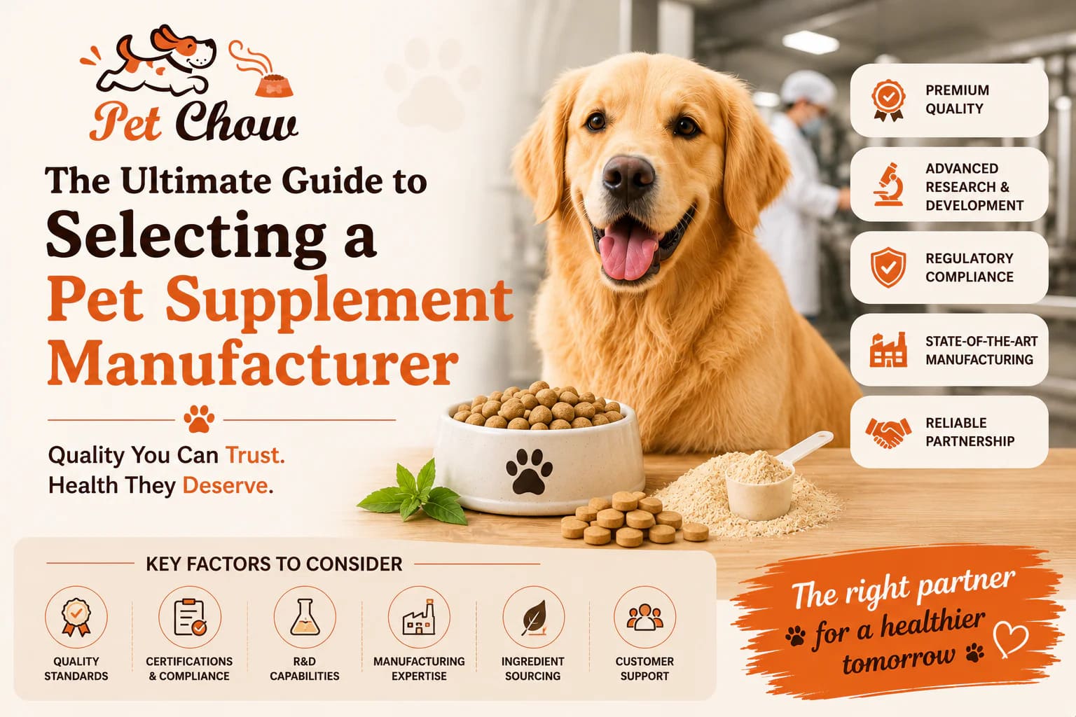 Pet Supplement Manufacturer