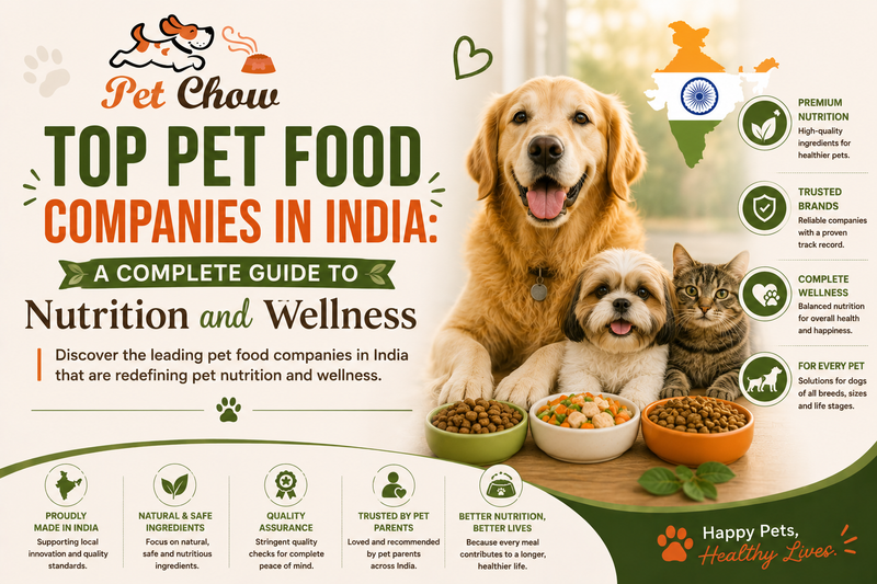 Top Pet Food Companies in India