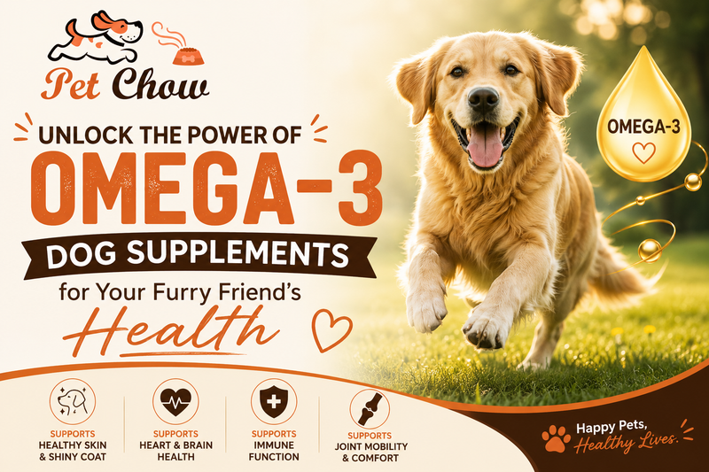 Power of Omega-3 Dog Supplements