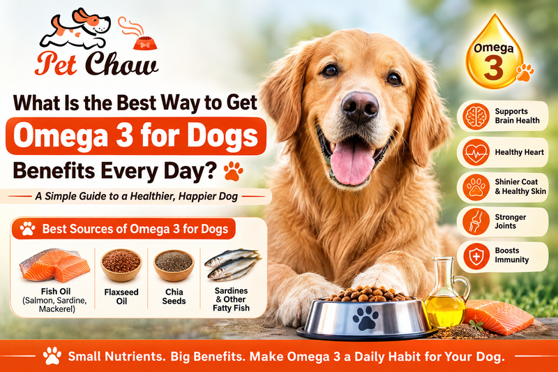 What Is the Best Way to Get Omega 3 for Dogs Benefits Every Day?